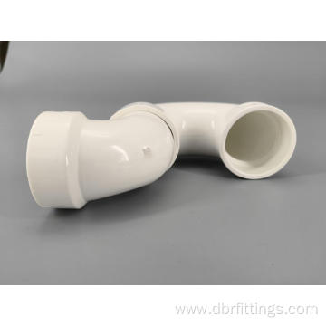 PVC pipe fitting P-TRAP W/SOLVENT WELD JOINT HXH